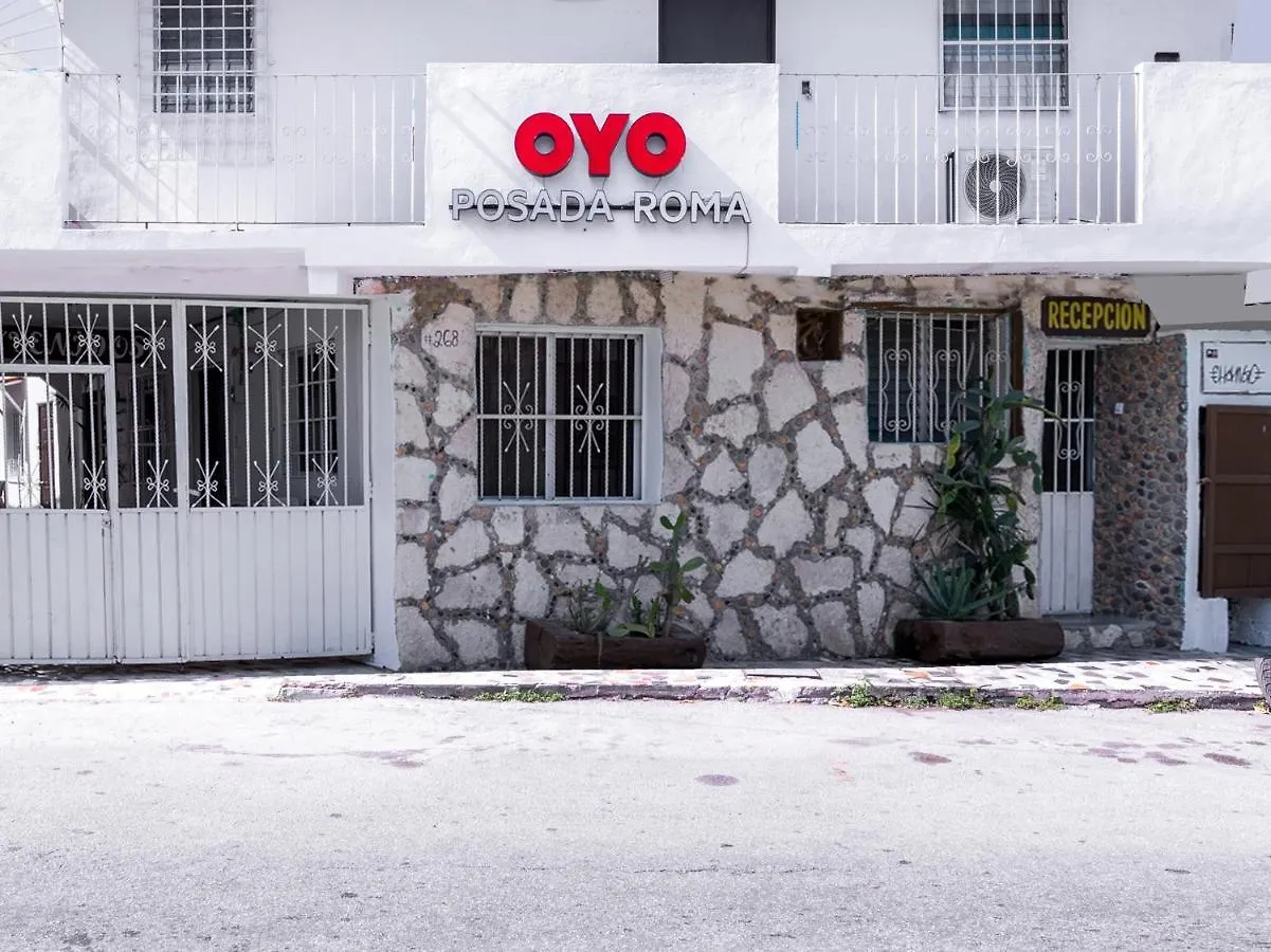 بلايا ديل كارمن Oyo Hotel Posada Roma