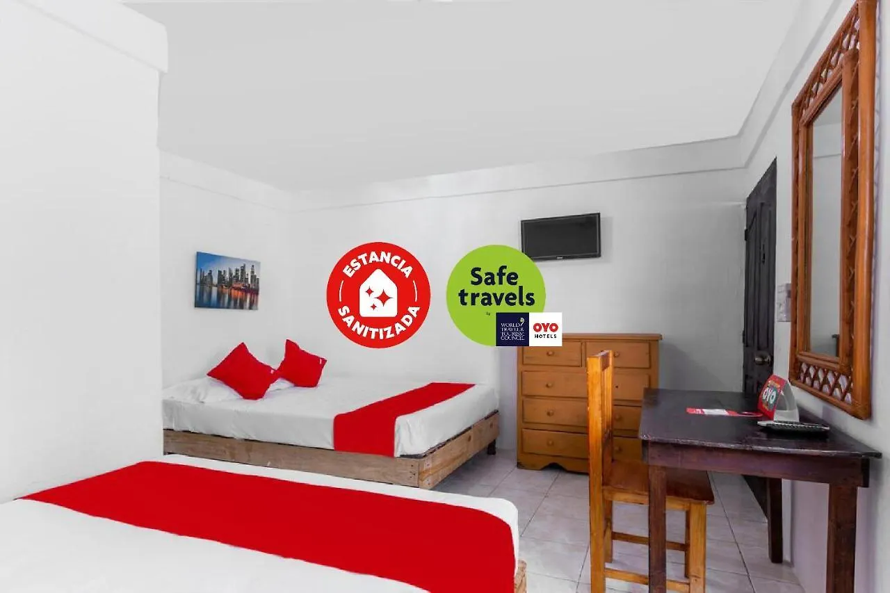 Oyo Hotel Posada Roma location